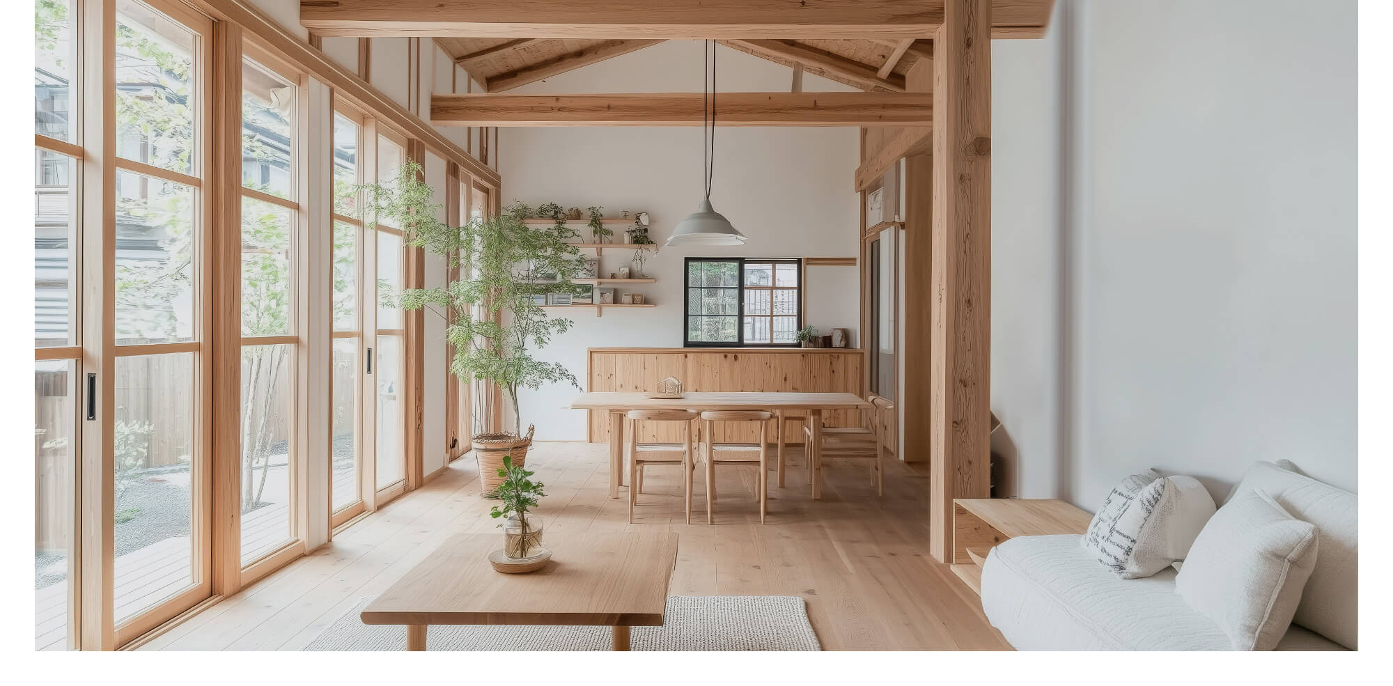 早く家に帰ってゆっくりしたい いつまでもそう思えるような世界に一つだけの場所を  豊富な経験と技術でお客様の想いをカタチに・・